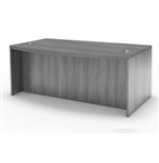 Aberdeen Series Bow Front Desk by Mayline