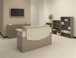 Mayline Commercial Reception Desk from the CSII Collection