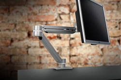 EZKE1 Single Screen Monitor Arm by Mayline