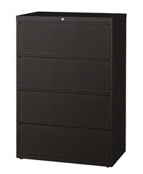 CSII 36" 4 Drawer Metal File Cabinet HLT364 by Mayline
