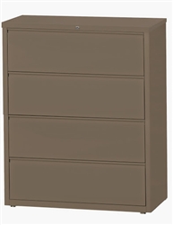 CSII 42" 4 Drawer Metal File Cabinet HLT424 by Mayline