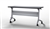 Mayline Flip-N-Go Silver Base Training Table with 48" x 18" Top
