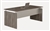 72" Gray Steel Finished Straight Front Medina Desk by Mayline