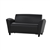 Santa Cruz Leather Settee VCC2 by Mayline