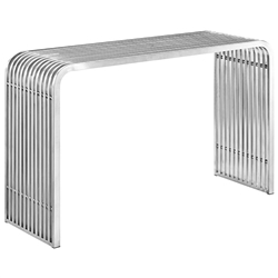 Modway Pipe Stainless Steel Accent Table EEI-2104