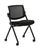 Offices To Go 11341B Armless Training Room Chair with Flip Seat