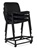 Black Armless Stack Chair 11704 by Offices To Go