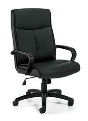 Luxhide Managers Chair OTG11782B from Offices To Go