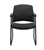 11892 Black Fabric Sled Base Guest Chair with Arms by Offices To Go