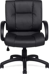 Offices To Go Luxhide Mid Back Executive Conference Chair 2701B