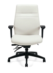 OTG Modern White Leather Office Chair