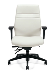 OTG Modern White Leather Office Chair