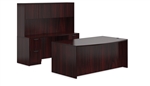 Offices To Go SL-I-AML Superior Laminate Set In Mahogany