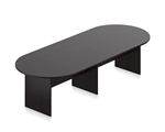 120" Espresso Finished Racetrack Conference Table SL12048RS-AEL