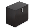 SL3622SC-AEL Espresso Storage Cabinet with Lock by Offices To Go