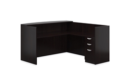 Offices To Go Laminate L Shaped Reception Desk