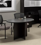 42" Espresso Meeting Table with Round Top by Offices To Go