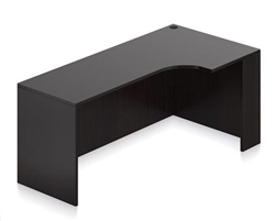 SL7136CEL-AEL Espresso Credenza with Left Corner Extension by Offices To Go