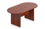 Dark Cherry Superior Laminate Conference Table by Offices To Go