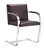 Brown Italian Leather Arlo Chair by Woodstock Marketing