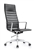 Joe High Back Carbon Black Leather Executive Chair by Woodstock Marketing