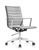 Joe Midtown Gray Ribbed Back Conference Chair by Woodstock Marketing
