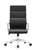 Jimi High Back Black Leather Professional Executive Chair with Chrome Frame