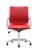 Janis Ribbed Back Red Leather Side Chair by Woodstock Marketing