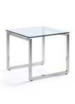Woodstock Marketing Sly Series Glass End Table