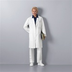 Unisex Med-Man 40" Twil Lab Coat