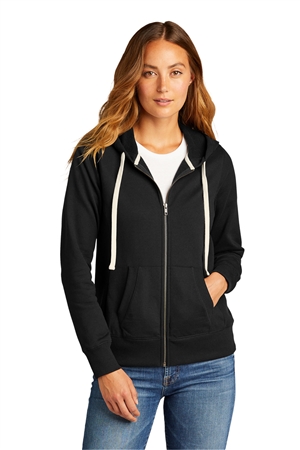 DistrictÂ® Women's Re-Fleeceâ„¢ Full-Zip Hoodie