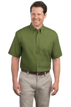 Men's Twill Shirt (Short Sleeve)