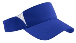 Sport-TekÂ® Dry ZoneÂ® Colorblock Visor