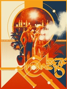 Arctic Monkeys Concert Poster by Matt Taylor