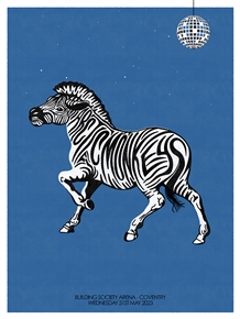 Arctic Monkeys Concert Poster by Cameron West