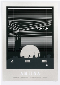 Amiina tour Poster by Craig Carry