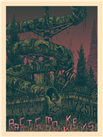 Arctic Monkeys Concert Poster by Luke Martin