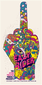 Easy Rider Astor Theatre Poster