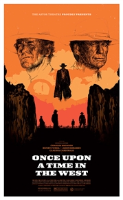 Once Upon A Time In The West (Regular Edition) Astor Theatre Poster by Oliver Barrett