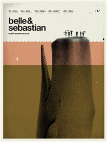 Belle And Sebastian poster by ConcepciÃ³n Studios