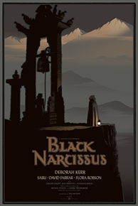 Black Narcissus movie poster by Laurent Durieux