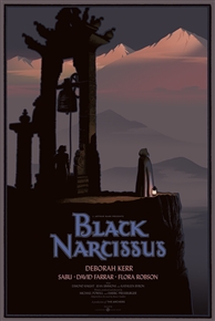 Black Narcissus movie poster by Laurent Durieux