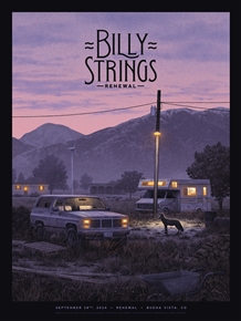 Billy Strings Concert Poster by Nicholas Moegly