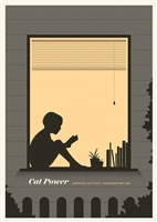 Cat Power Concert Poster by Simon Marchner
