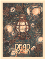 Dead & Company Concert Poster by Luke Martin