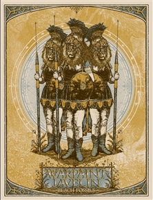 Warpaint Tour Poster (Gold) by Drew Brinkley