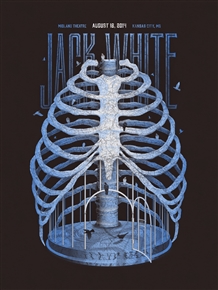 Jack White Concert Poster