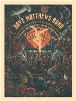 Dave Matthews Band Concert Poster by Luke Martin