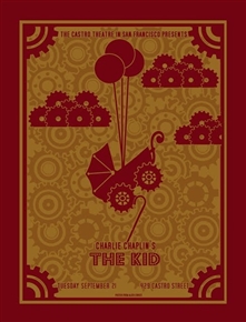 The Kid Castro Theatre Silkscreen Poster by David O'Daniel