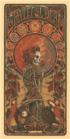 Grateful Dead Concert Poster by Luke Martin